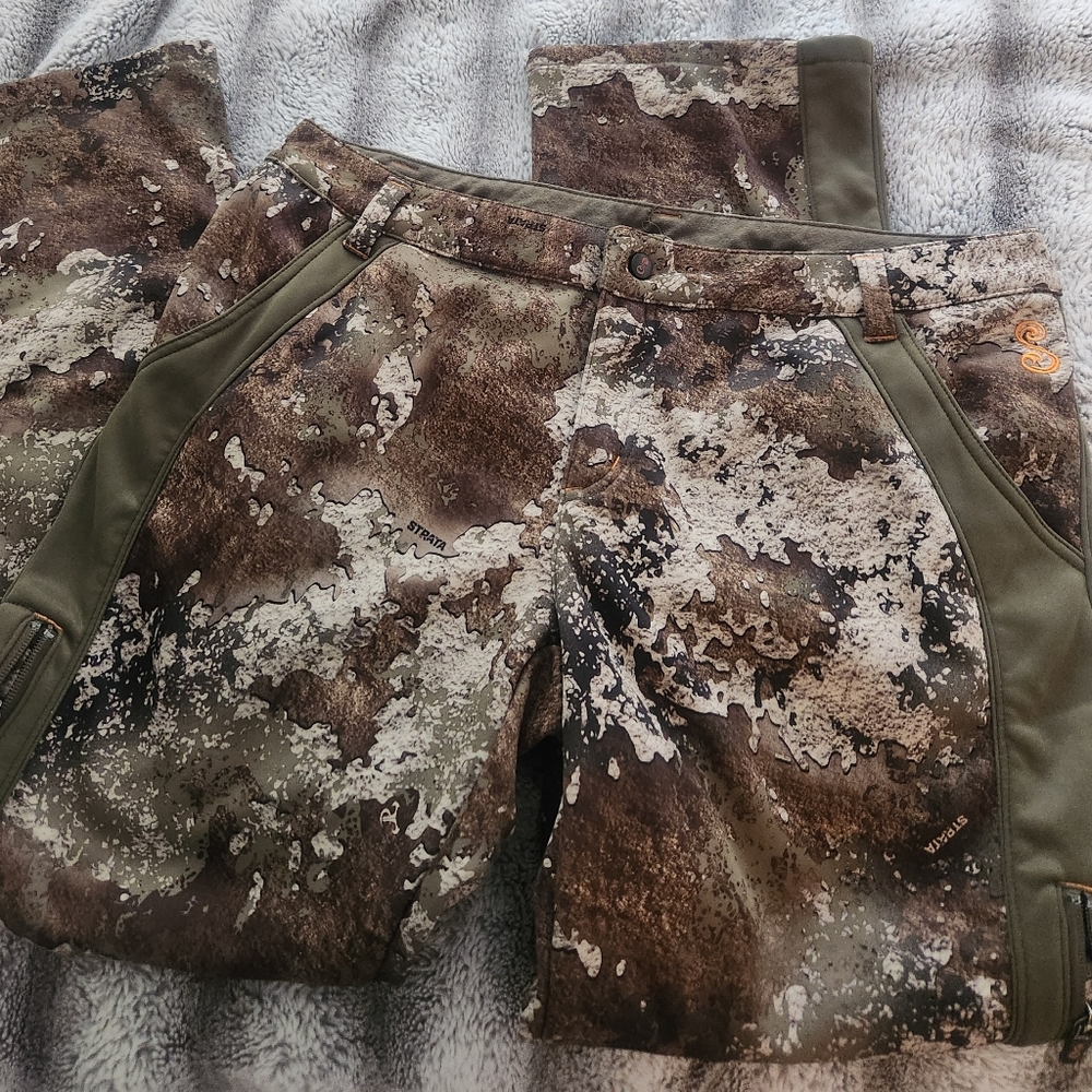 She Hunt Winter Camouflage Boot Cut Pants XL Women's Cabelas
